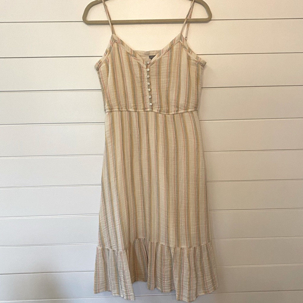 Aerie Striped Maxi Dress
